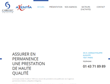 Tablet Screenshot of carelec.fr